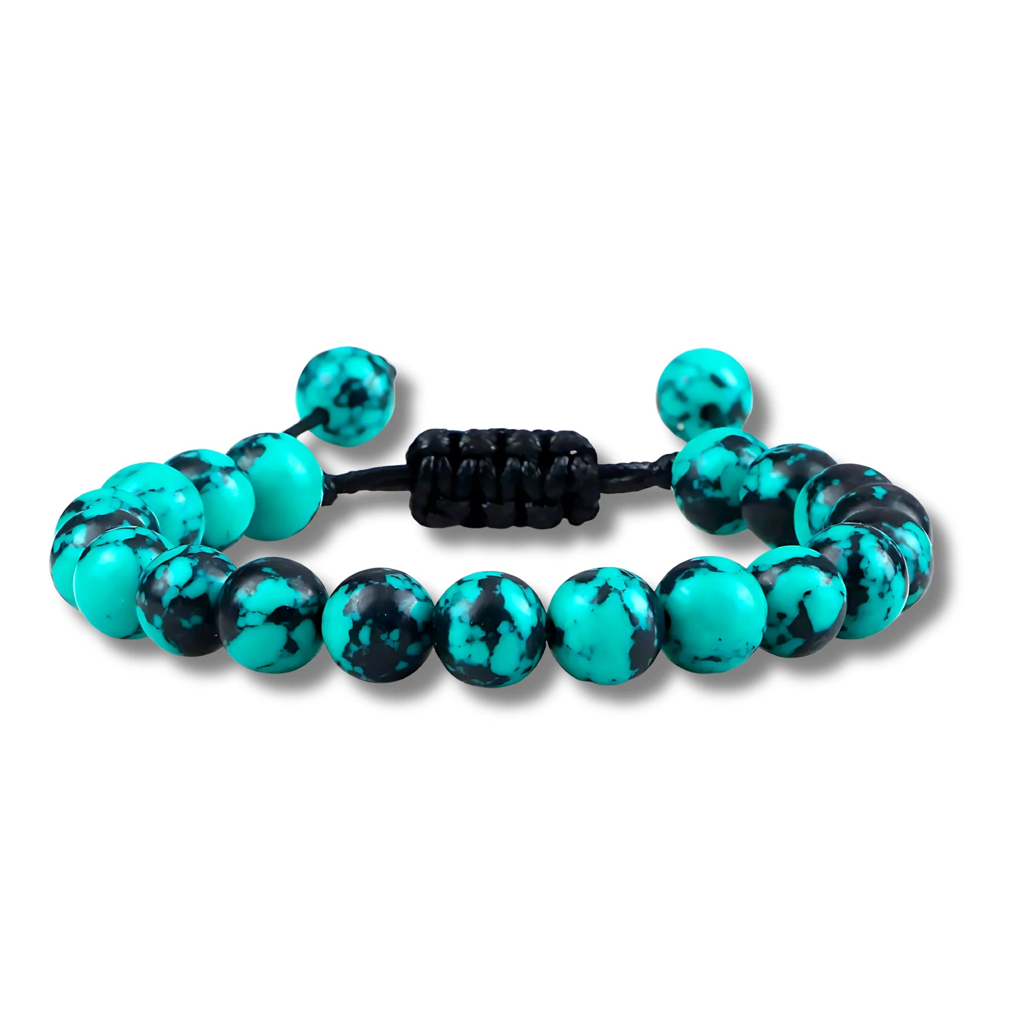 Blue and Black Adjustable Bracelet
