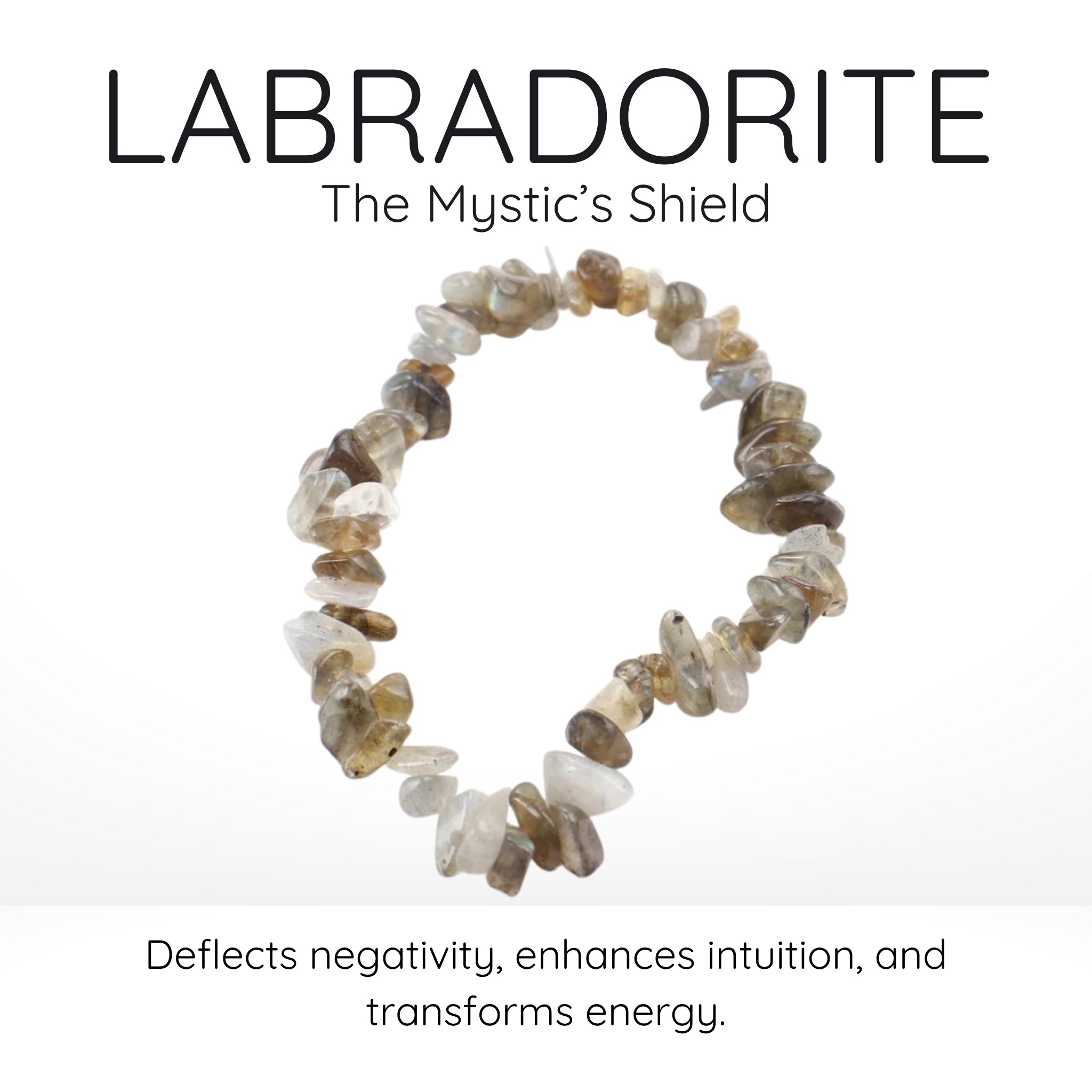 Labradorite Gravel Bracelet