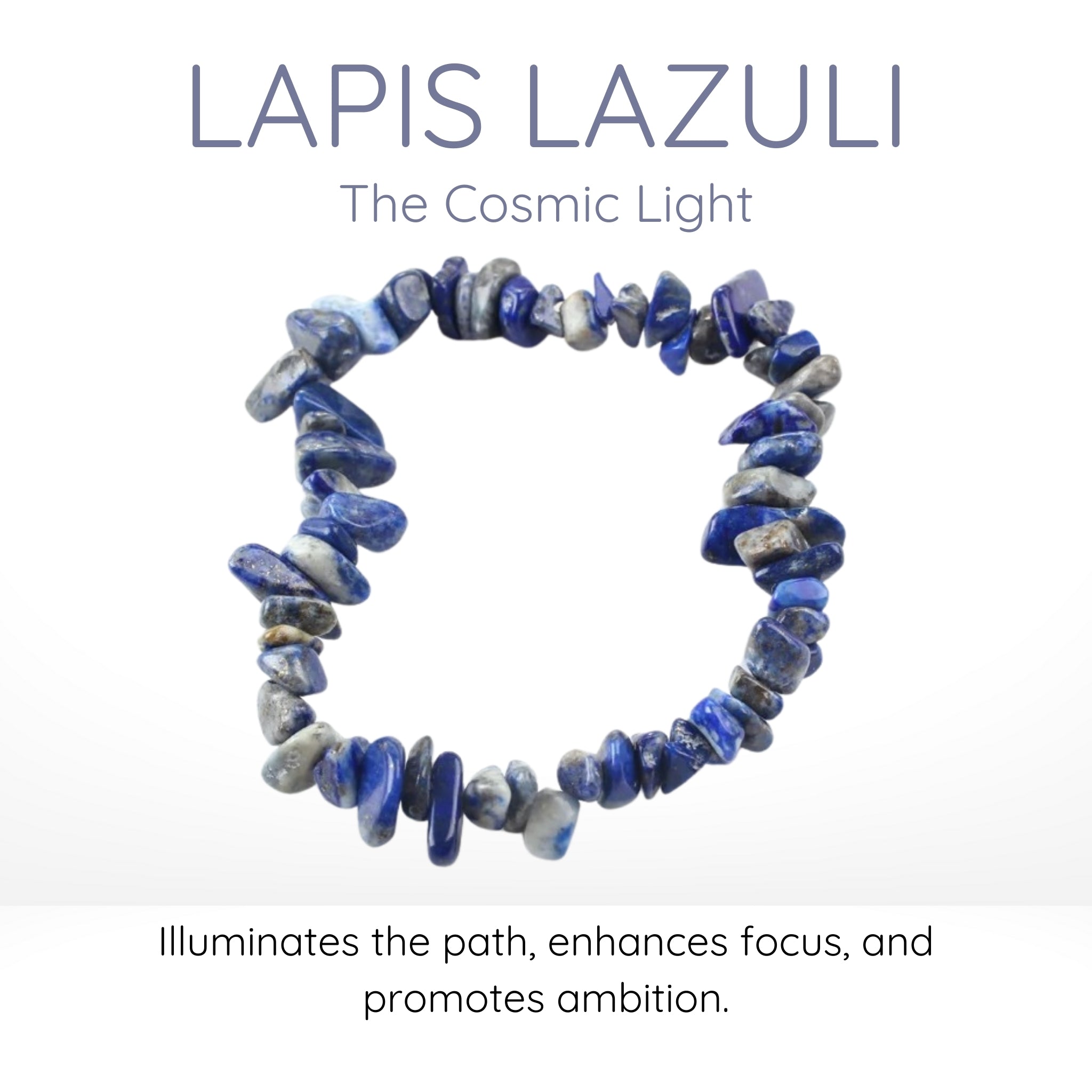 Lapis Lazuli Gravel Bracelet