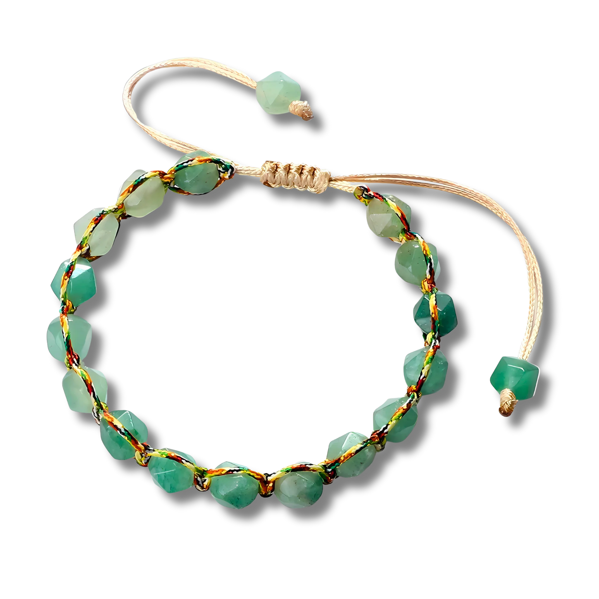 Light Green Stone Wanderlust Bracelet