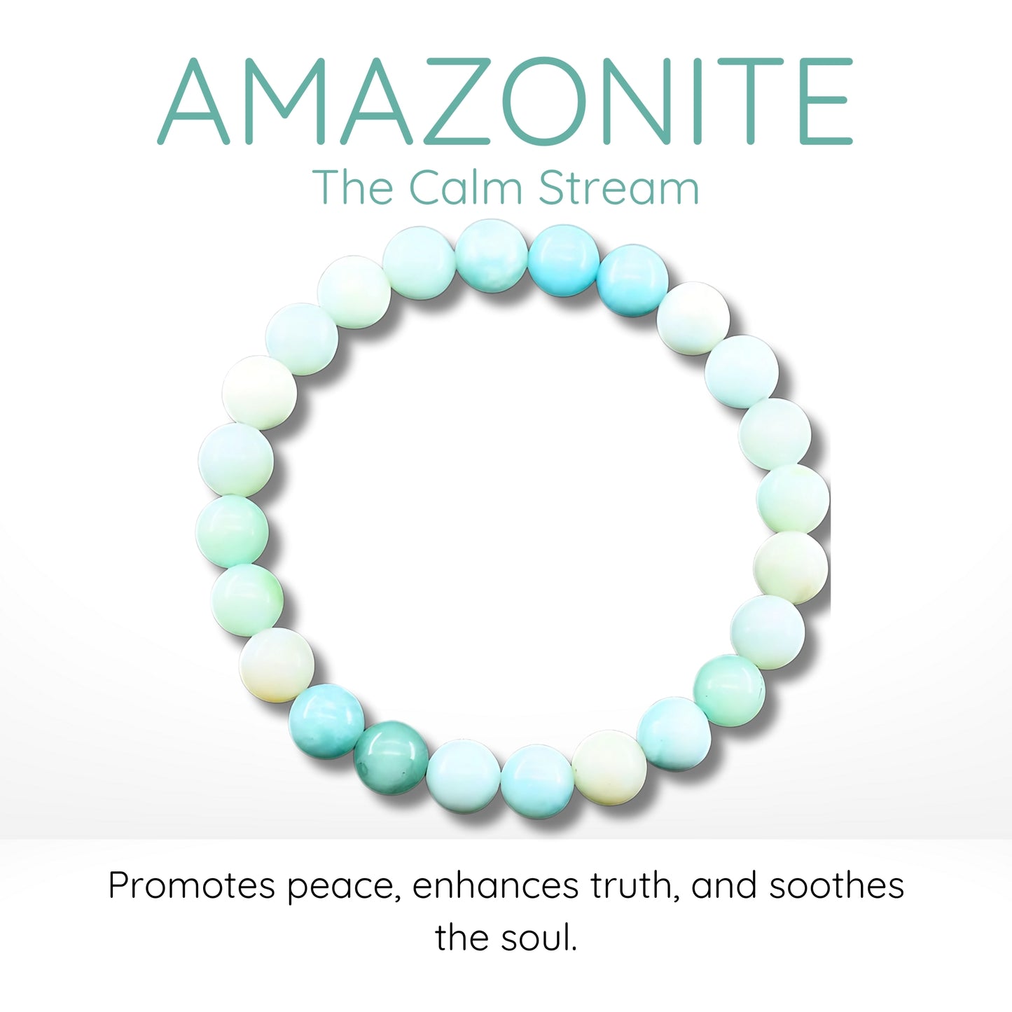 Amazonite Bead Bracelet