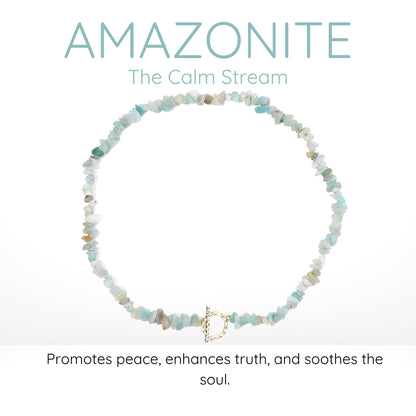 Amazonite Choker Necklace