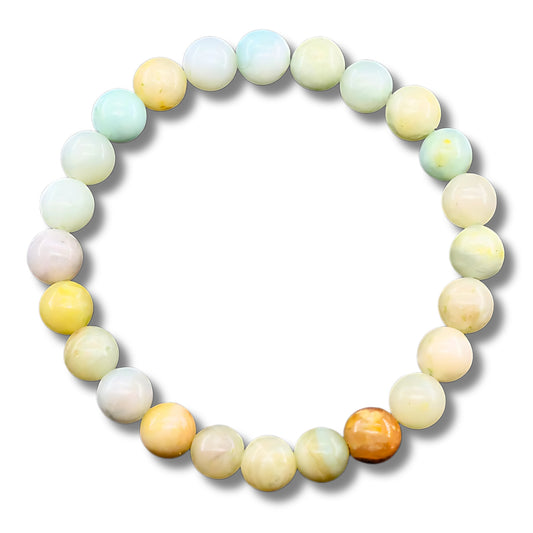 Amazon Stone Bead Bracelet