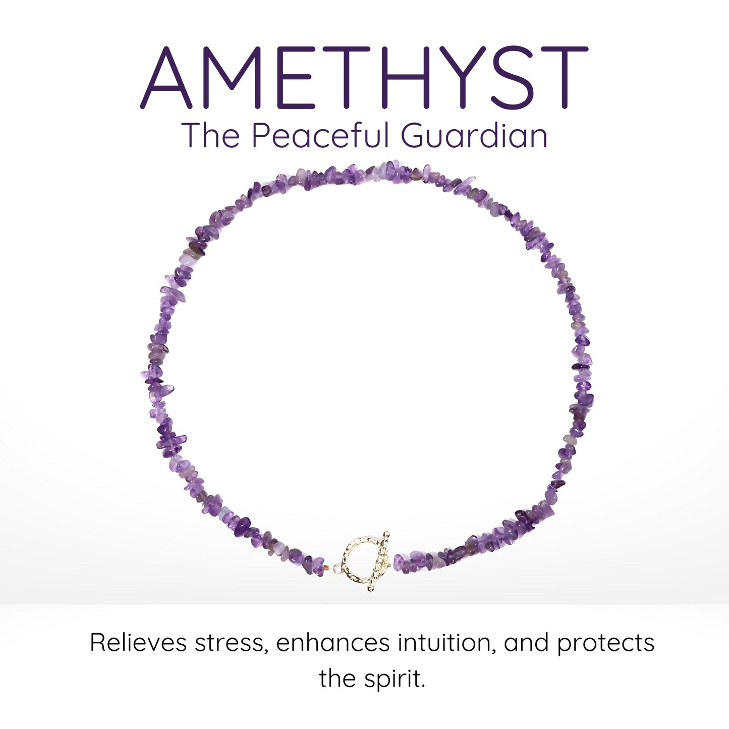 Amethyst Choker Necklace