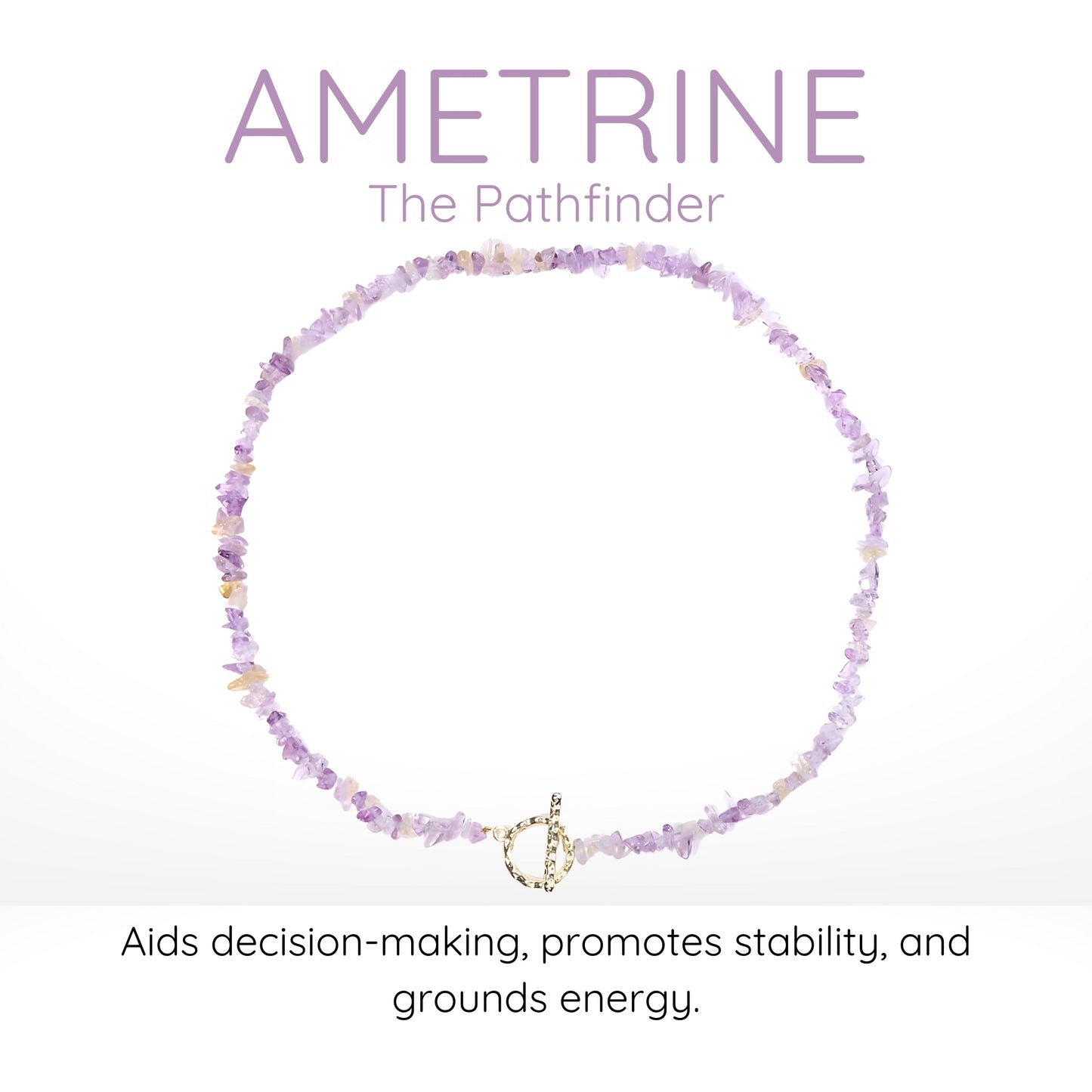 Ametrine Choker Necklace