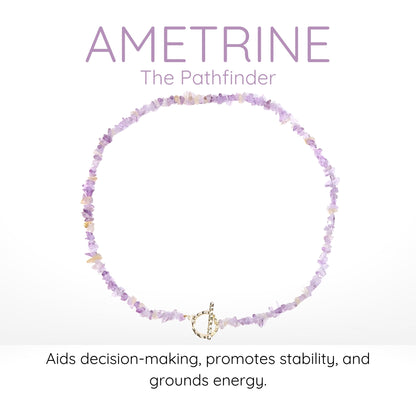 Ametrine Choker Necklace