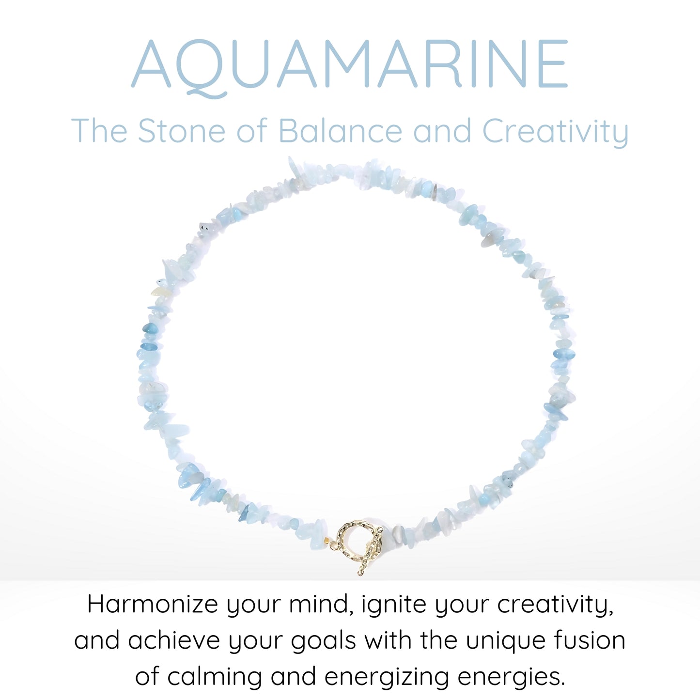 Aquamarine Choker Necklace