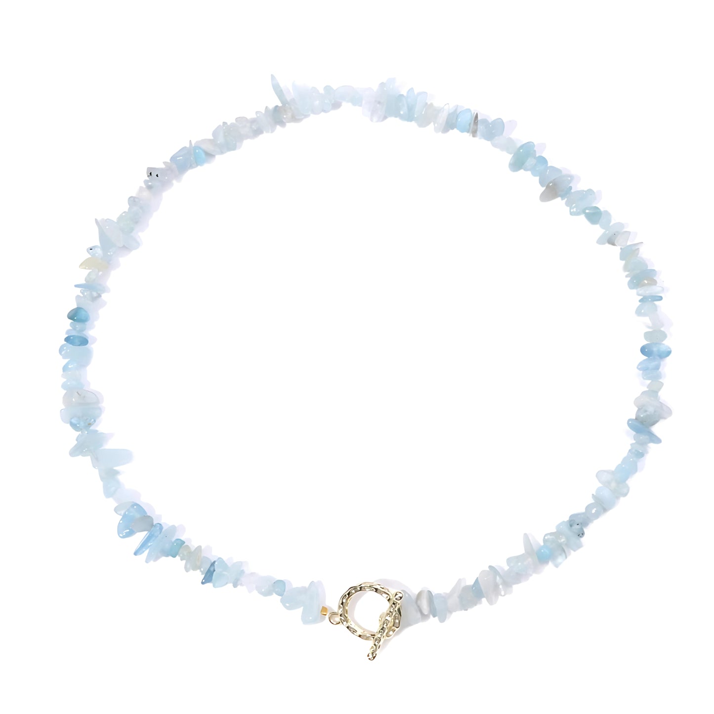 Aquamarine Choker Necklace