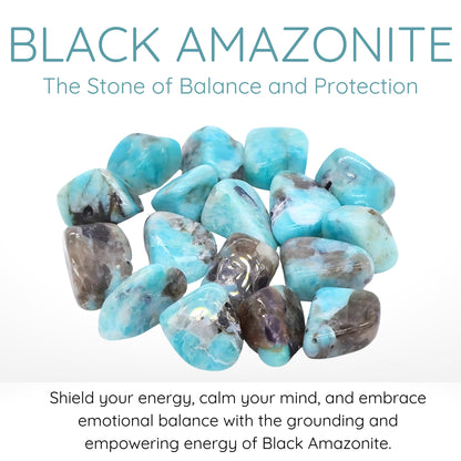 Black Amazonite Crystals