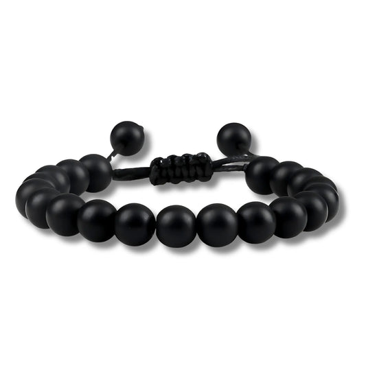 Black Matte Adjustable Bracelet