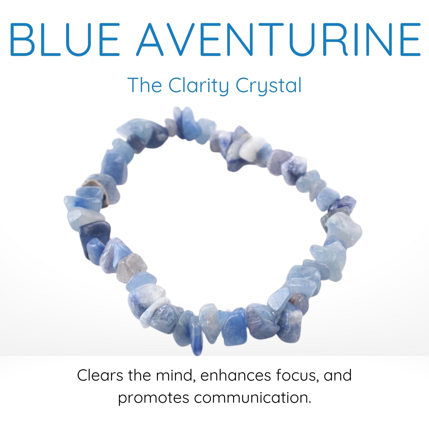 Blue Aventurine Gravel Bracelet