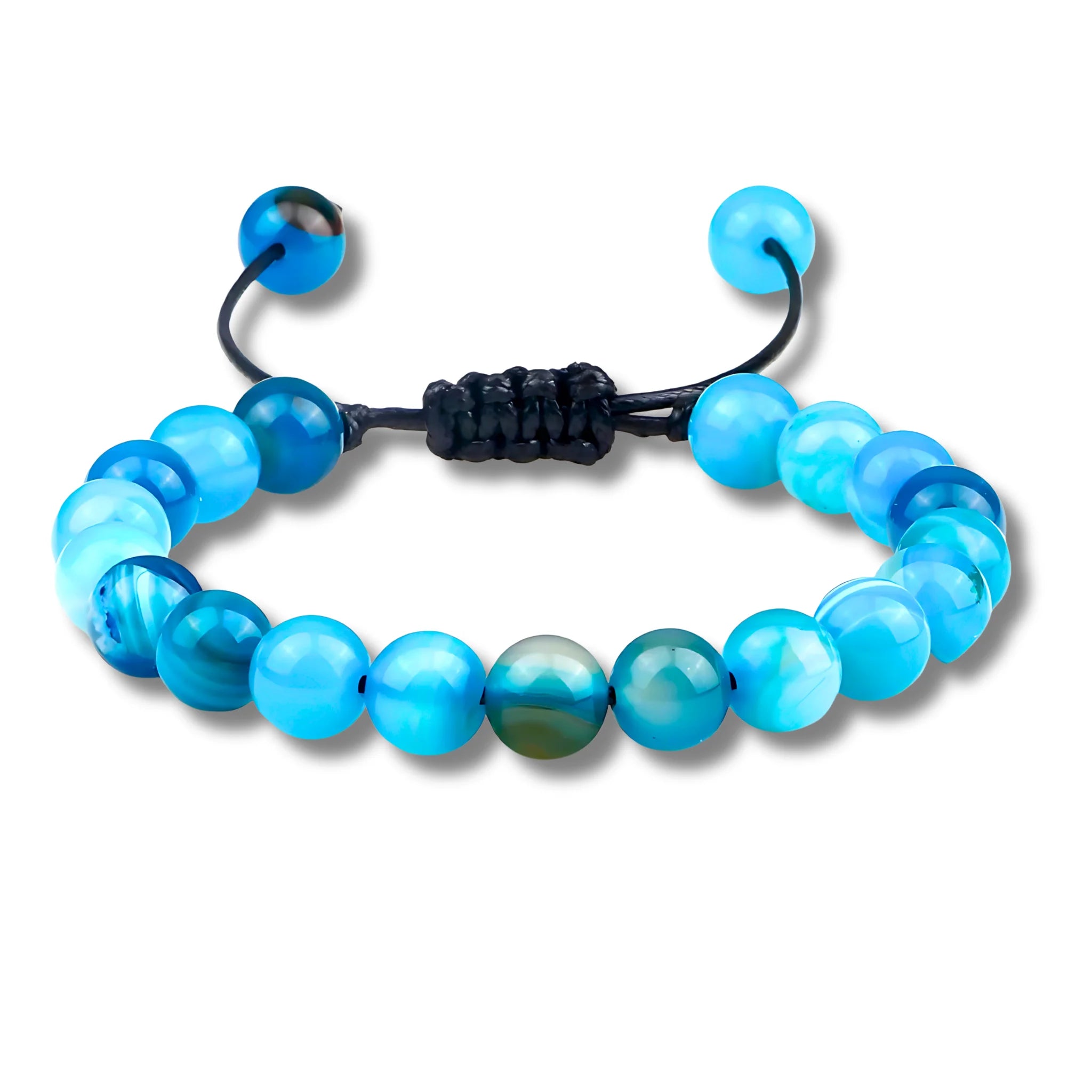 Blue Cat Eye Adjustable Bracelet