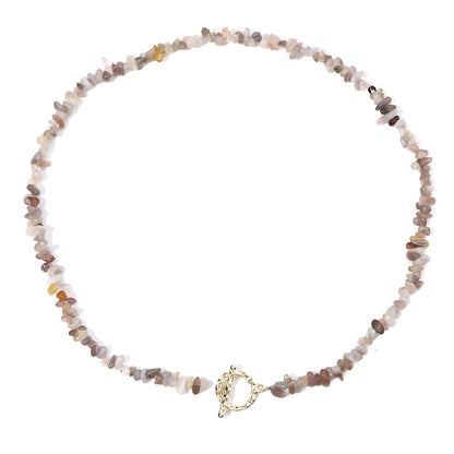 Botswana Agate Choker Necklace