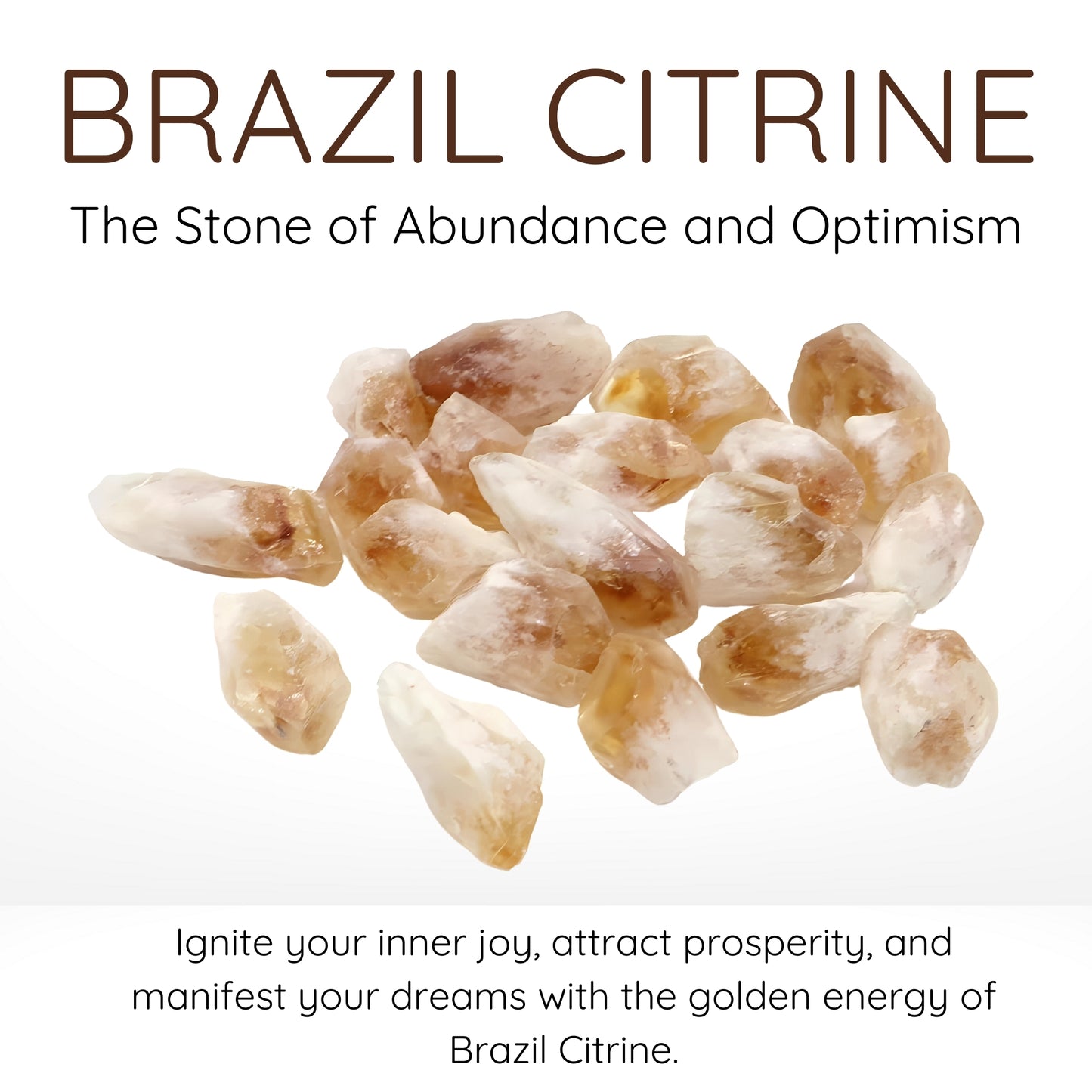 Brazil Citrine Crystals