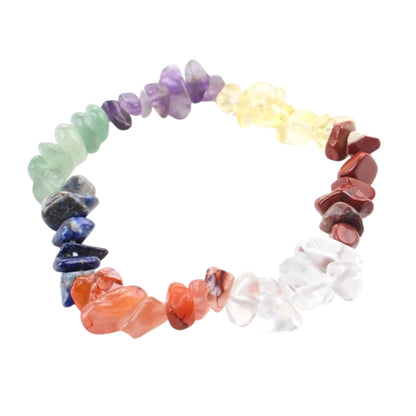 Chakra Balance Gravel Bracelet