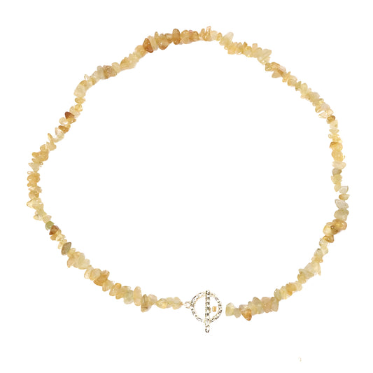 Citrine Choker Necklace