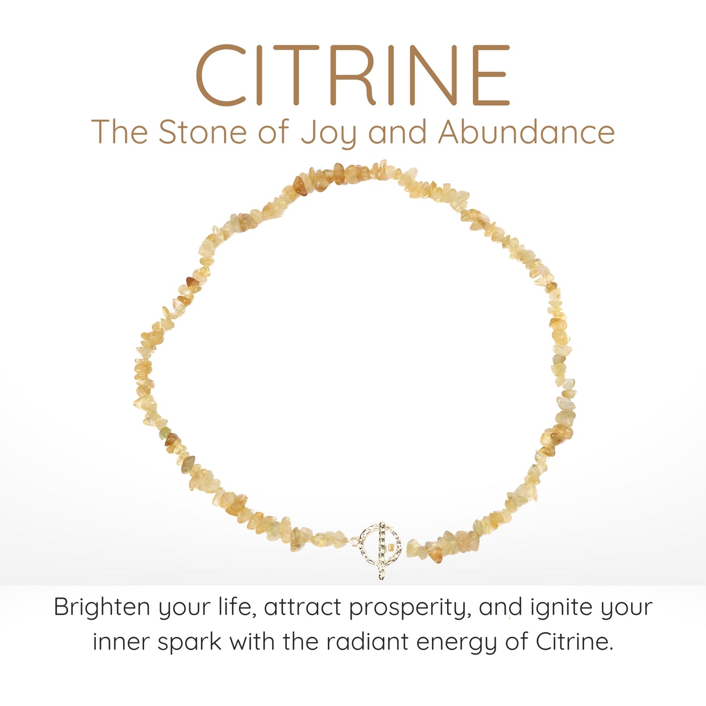 Citrine Choker Necklace