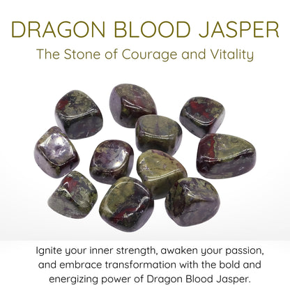 Dragon Blood Jasper Crystals