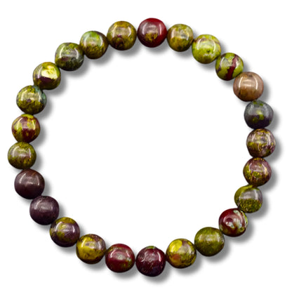 Dragon Blood Bead Bracelet