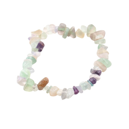 Fluorite Gravel Bracelet