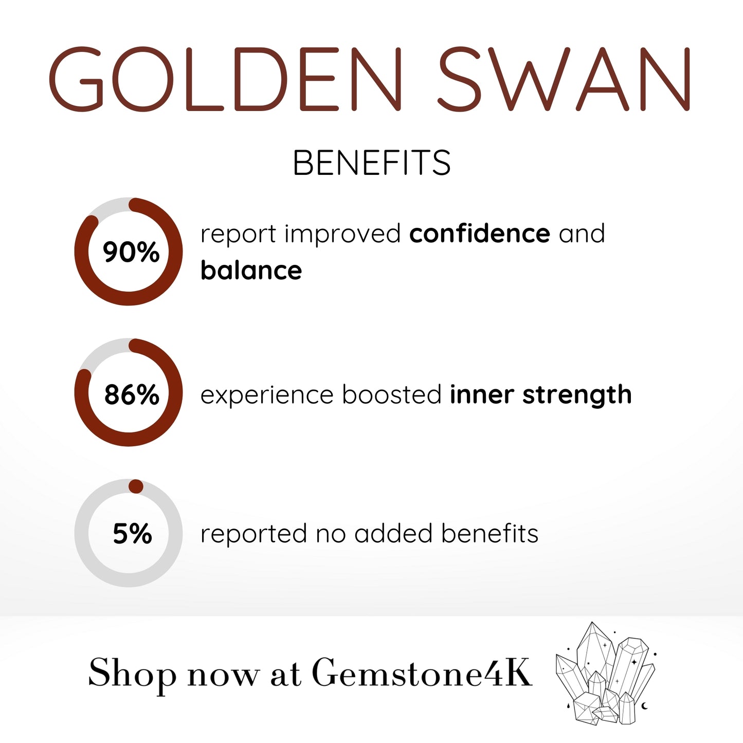 Golden Swan Bead Bracelet