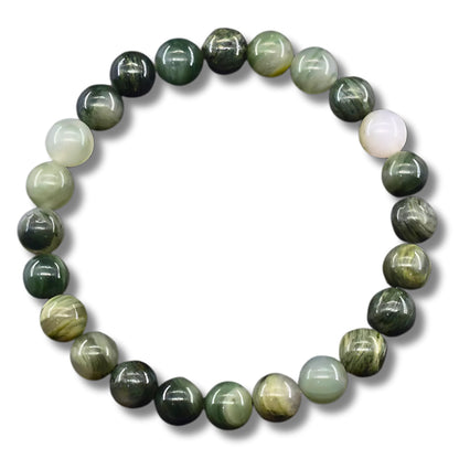 Green Strew Hat Bead Bracelet