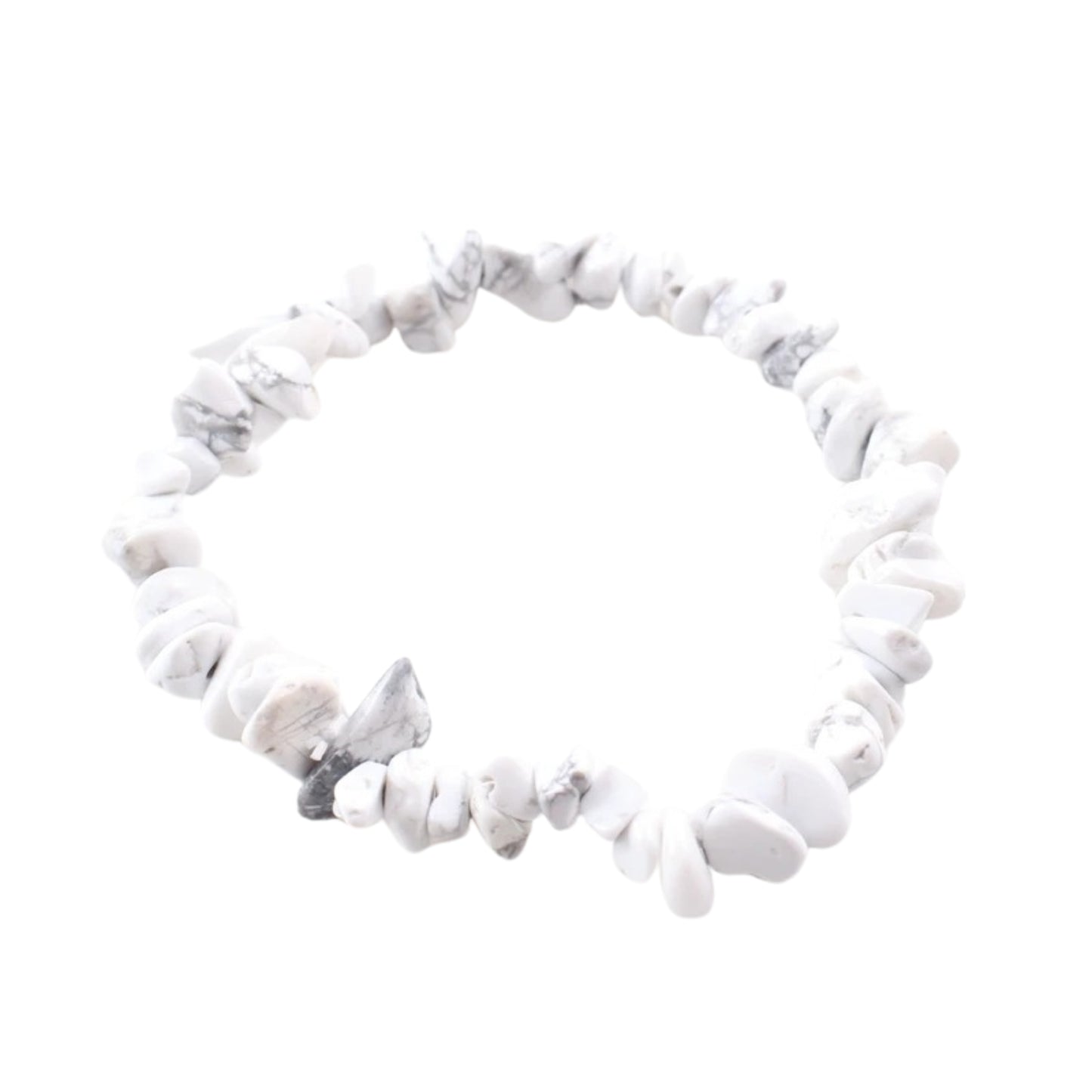 Howlite Gravel Bracelet