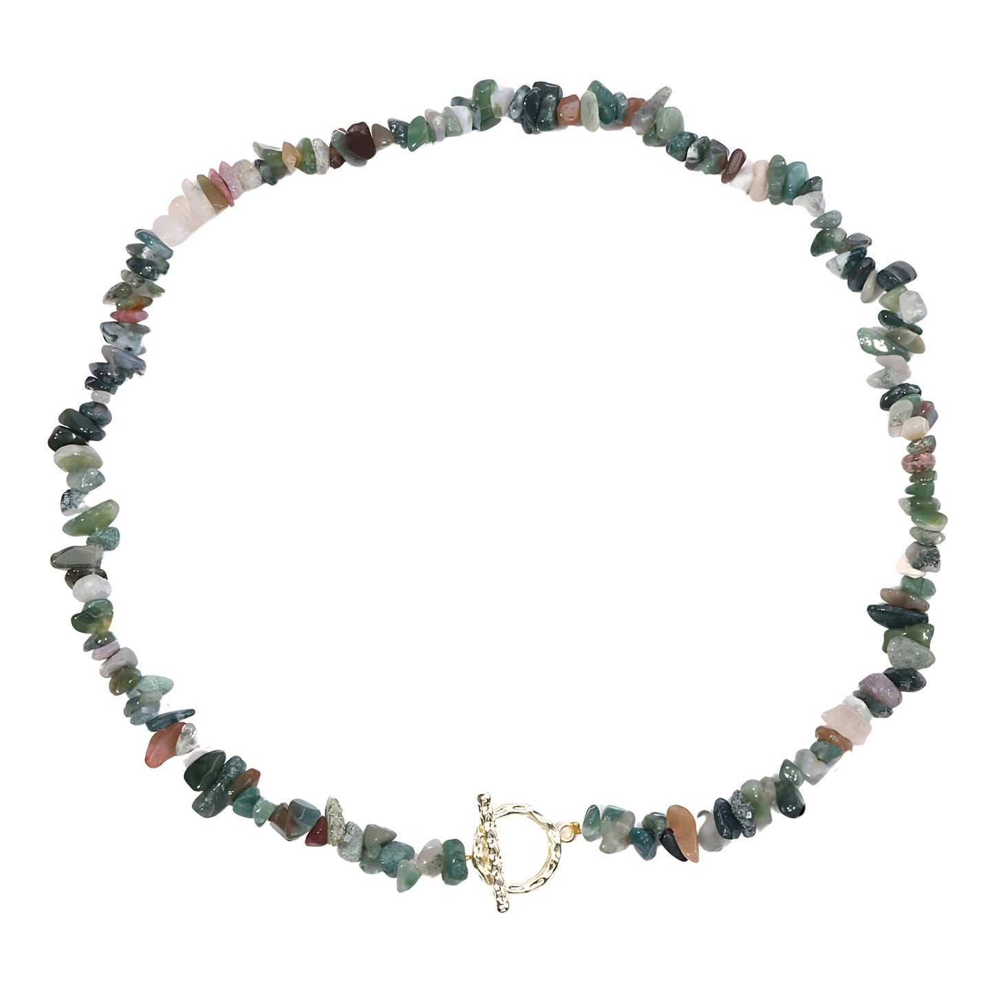 Indian Agate Choker Necklace