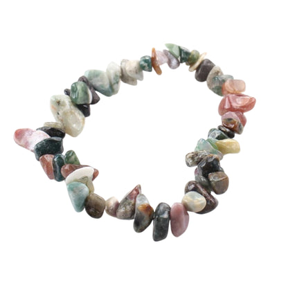 Indian Agate Gravel Bracelet