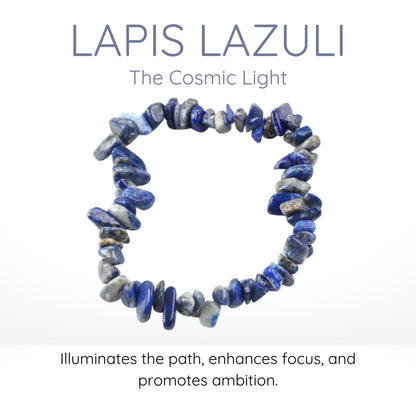 Lapis Lazuli Gravel Bracelet