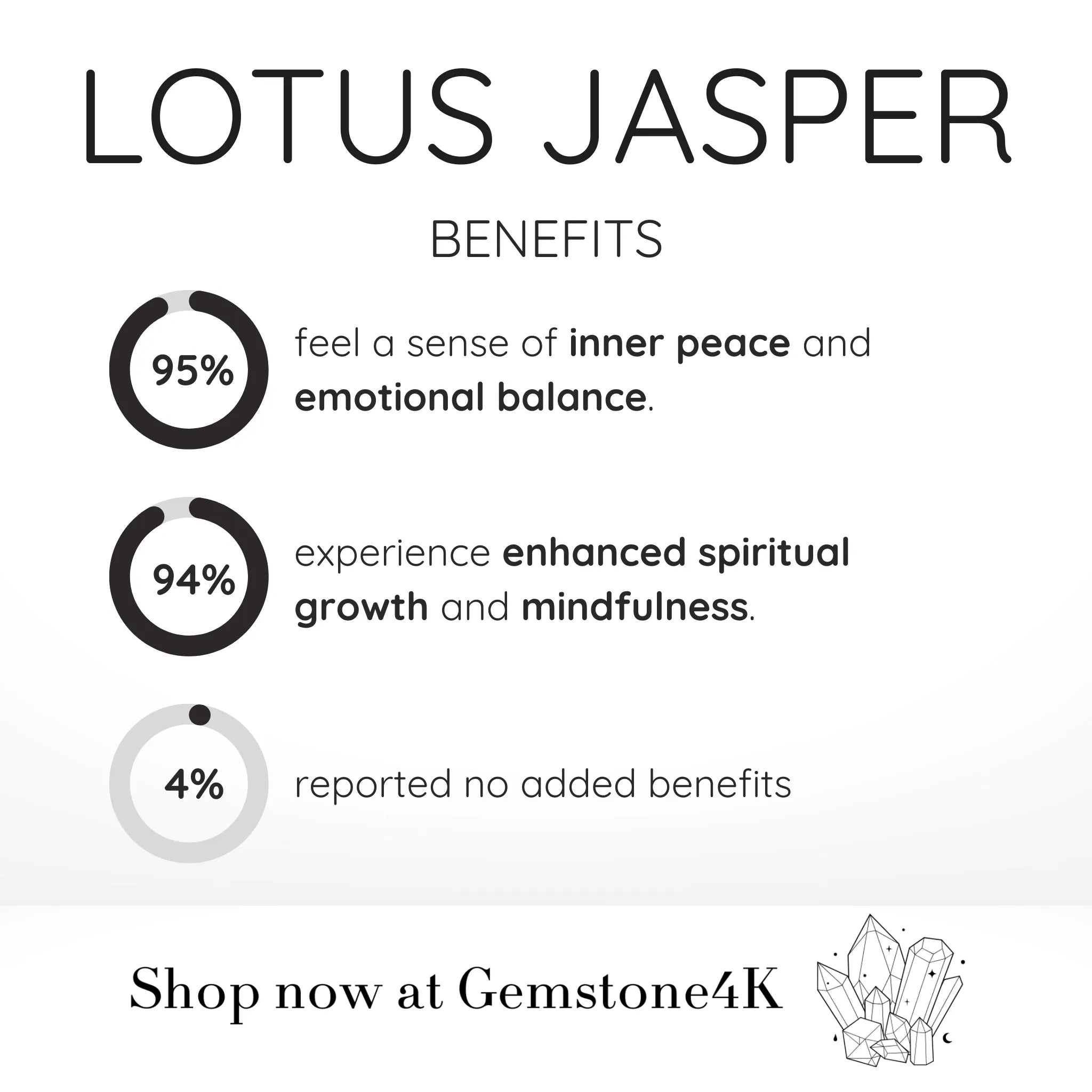 Lotus Jasper Crystals