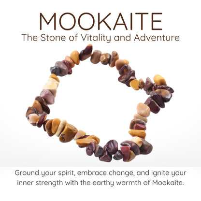 Mookaite Gravel Bracelet