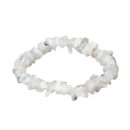 Moonstone Gravel Bracelet