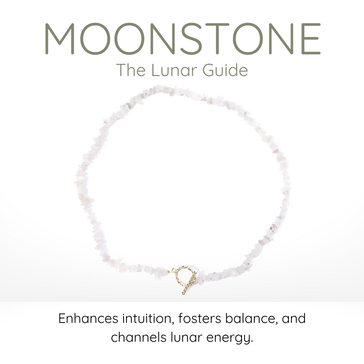 Moonstone Choker Necklace