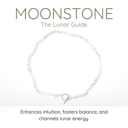 Moonstone Choker Necklace