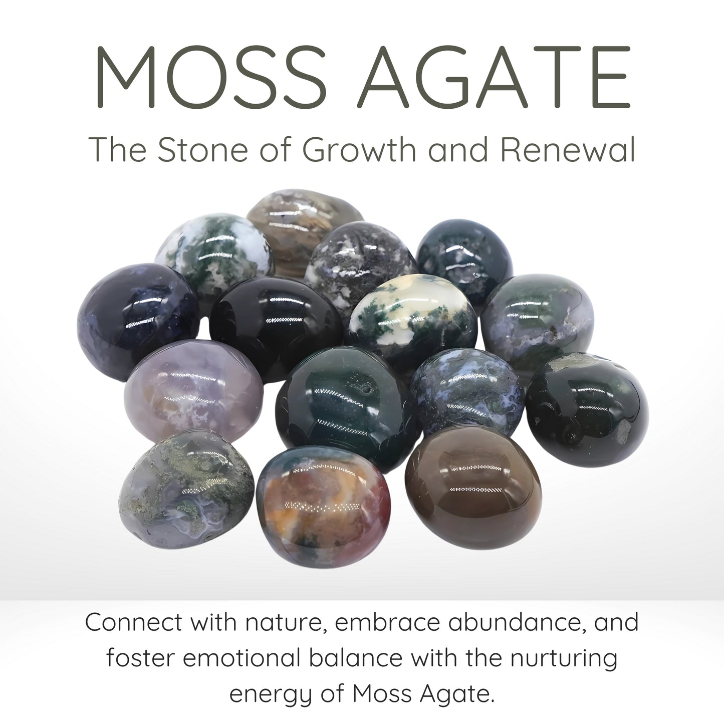 Moss Agate Crystals