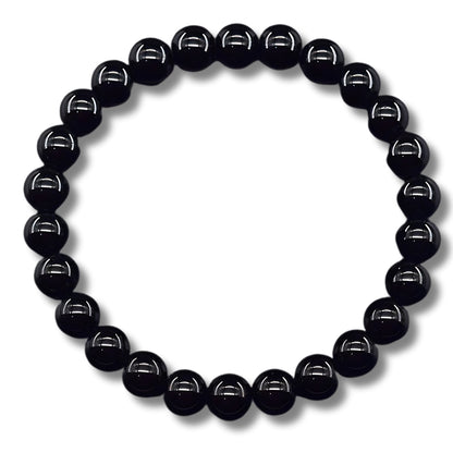 Onyx Bead Bracelet