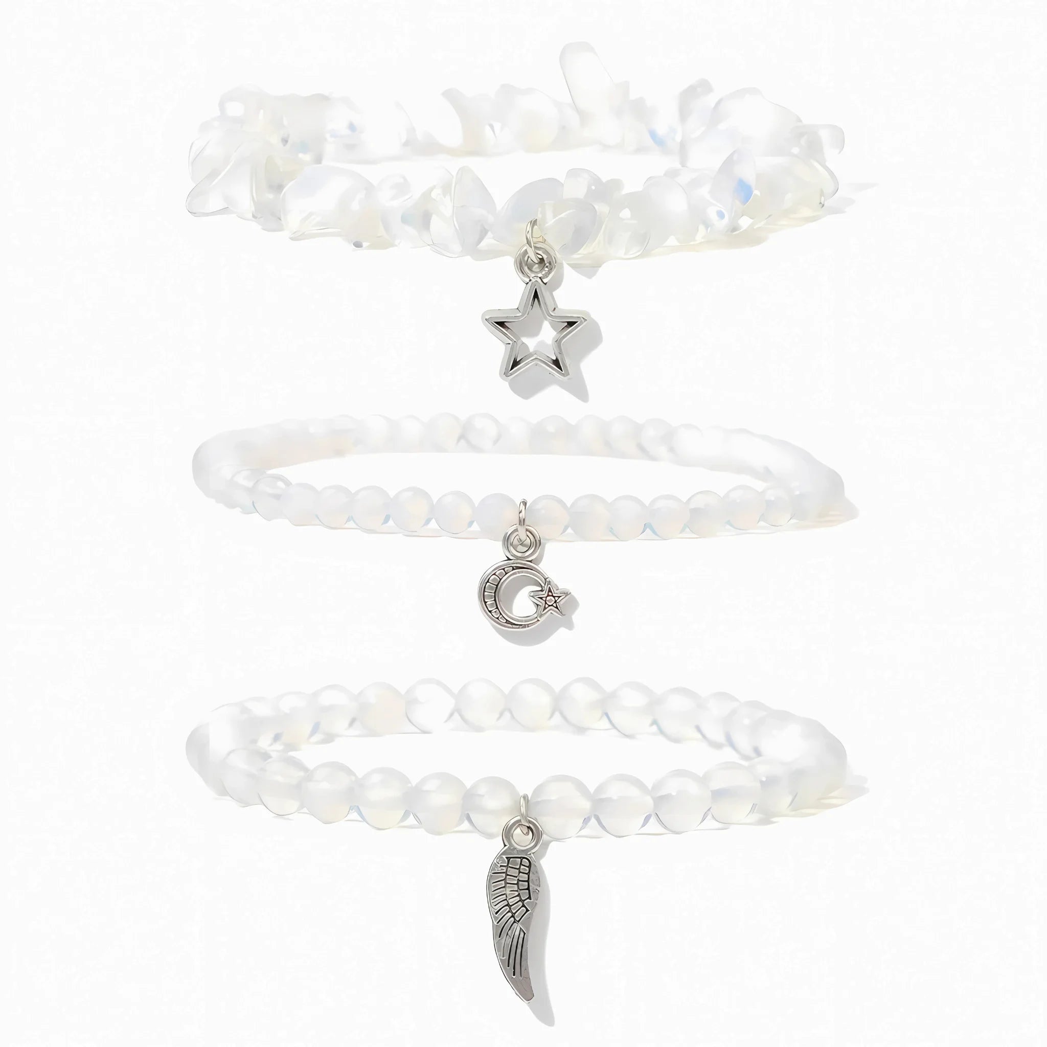 Opal Charm Stack