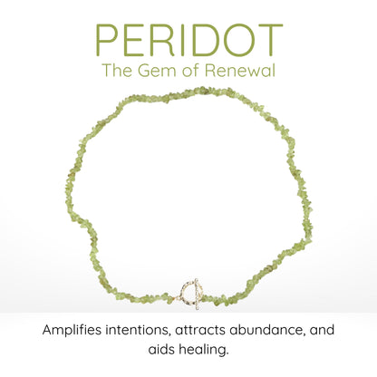 Peridot Choker Necklace