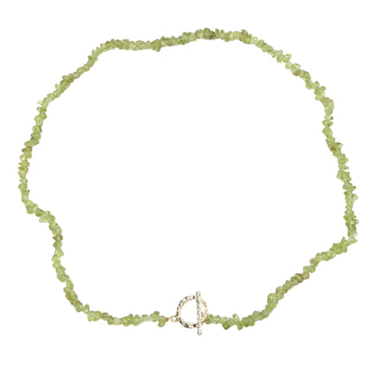 Peridot Choker Necklace