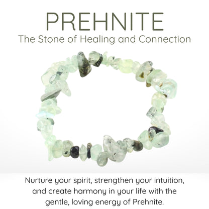 Prehnite Gravel Bracelet