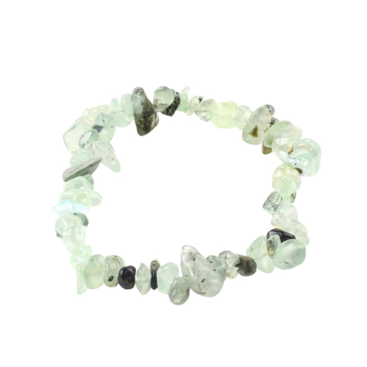 Prehnite Gravel Bracelet