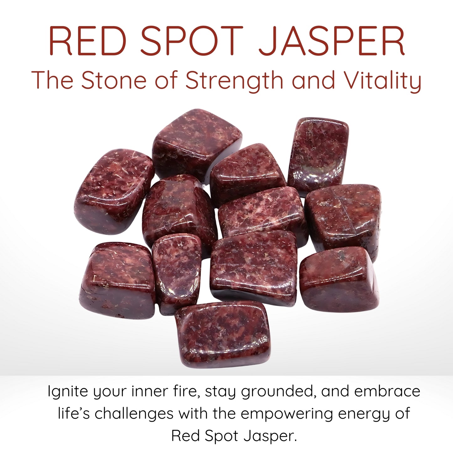 Red Spot Jasper Crystals