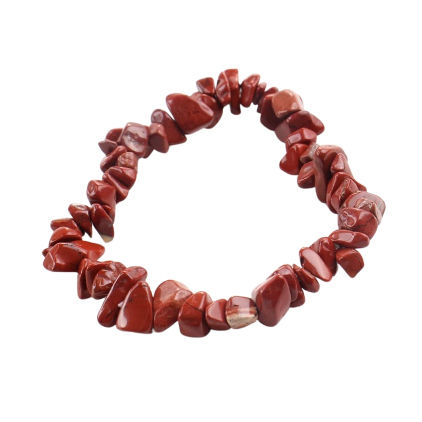 Red Jasper Gravel Bracelet