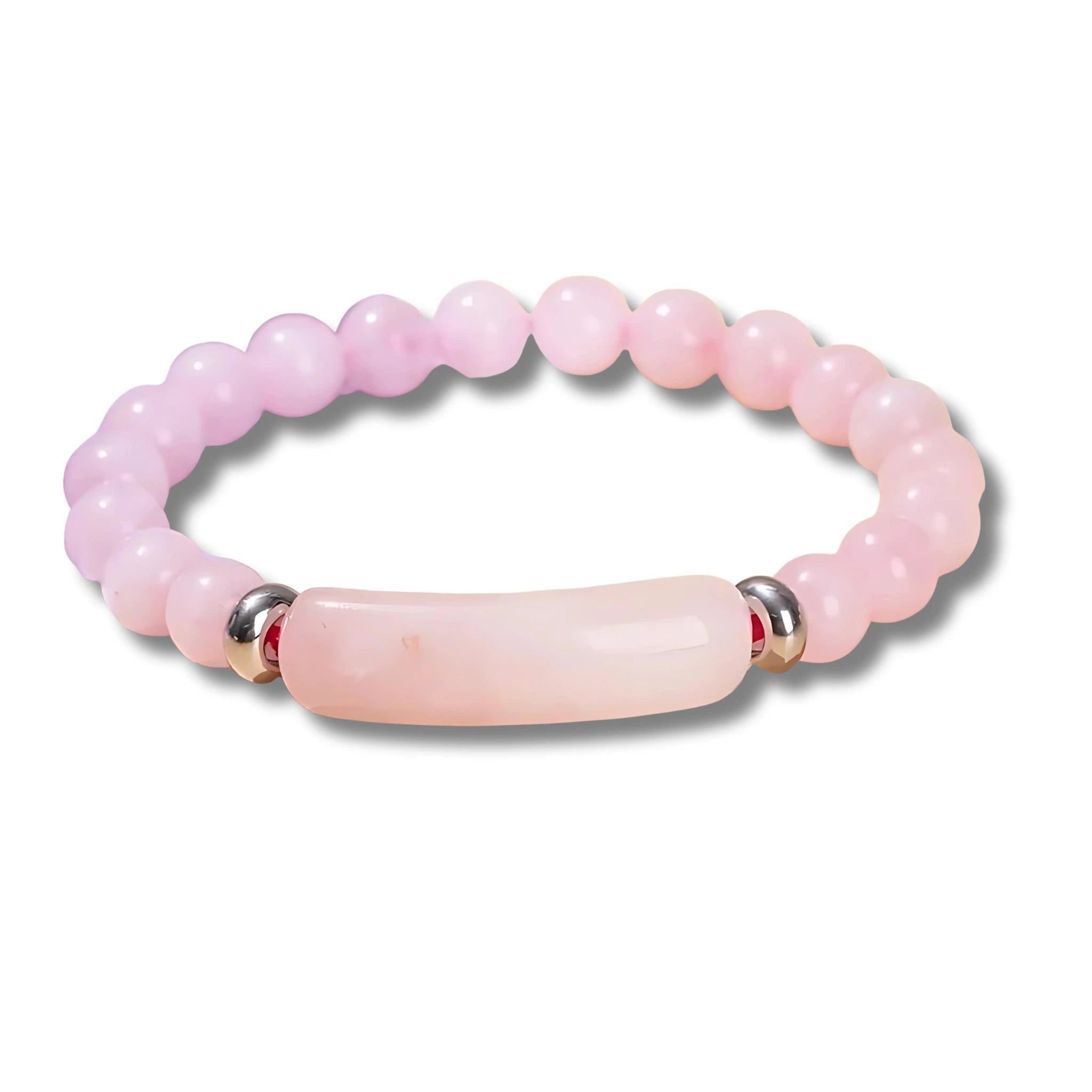 Rose Quartz Bar Bracelet