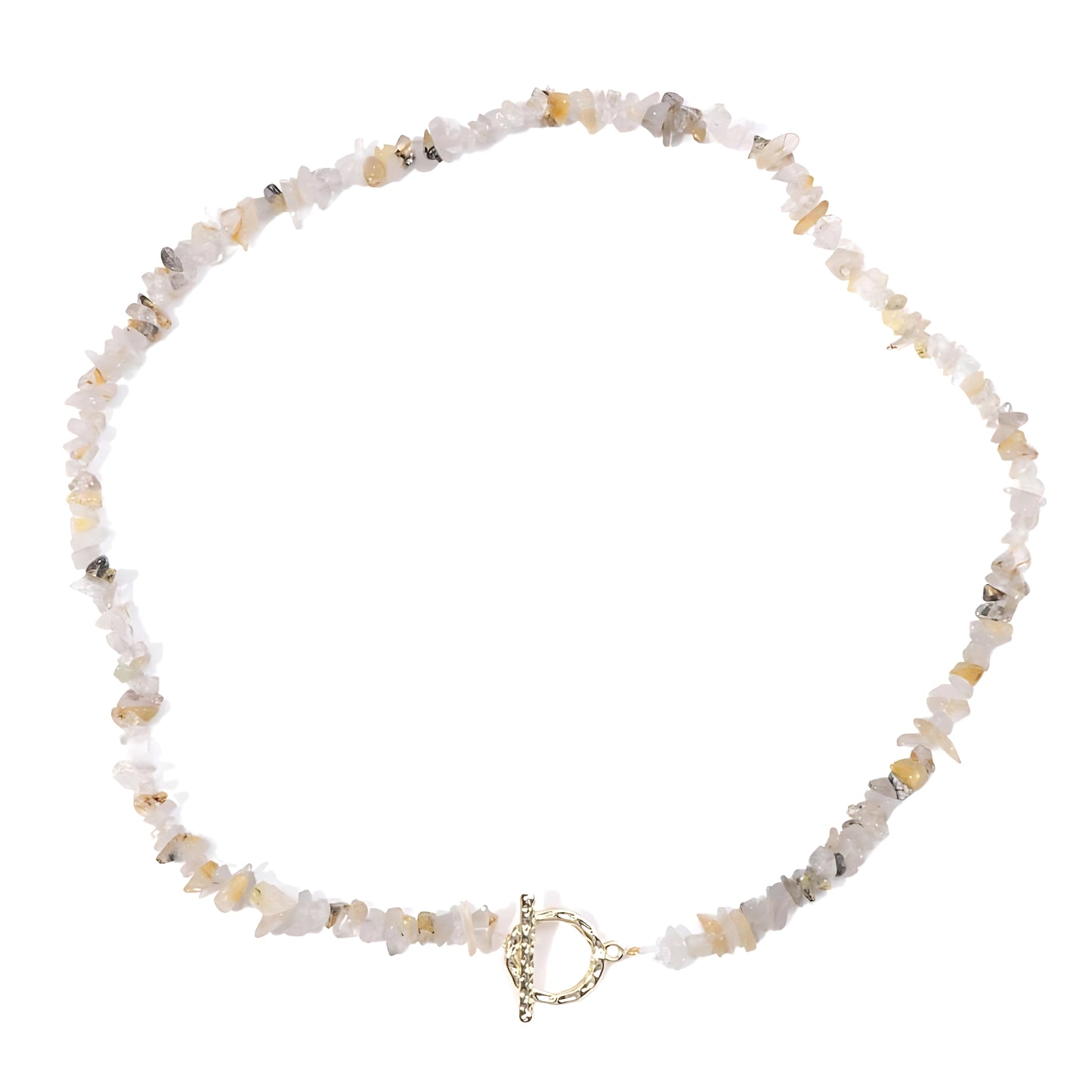 Rutilated Quartz Choker Necklace