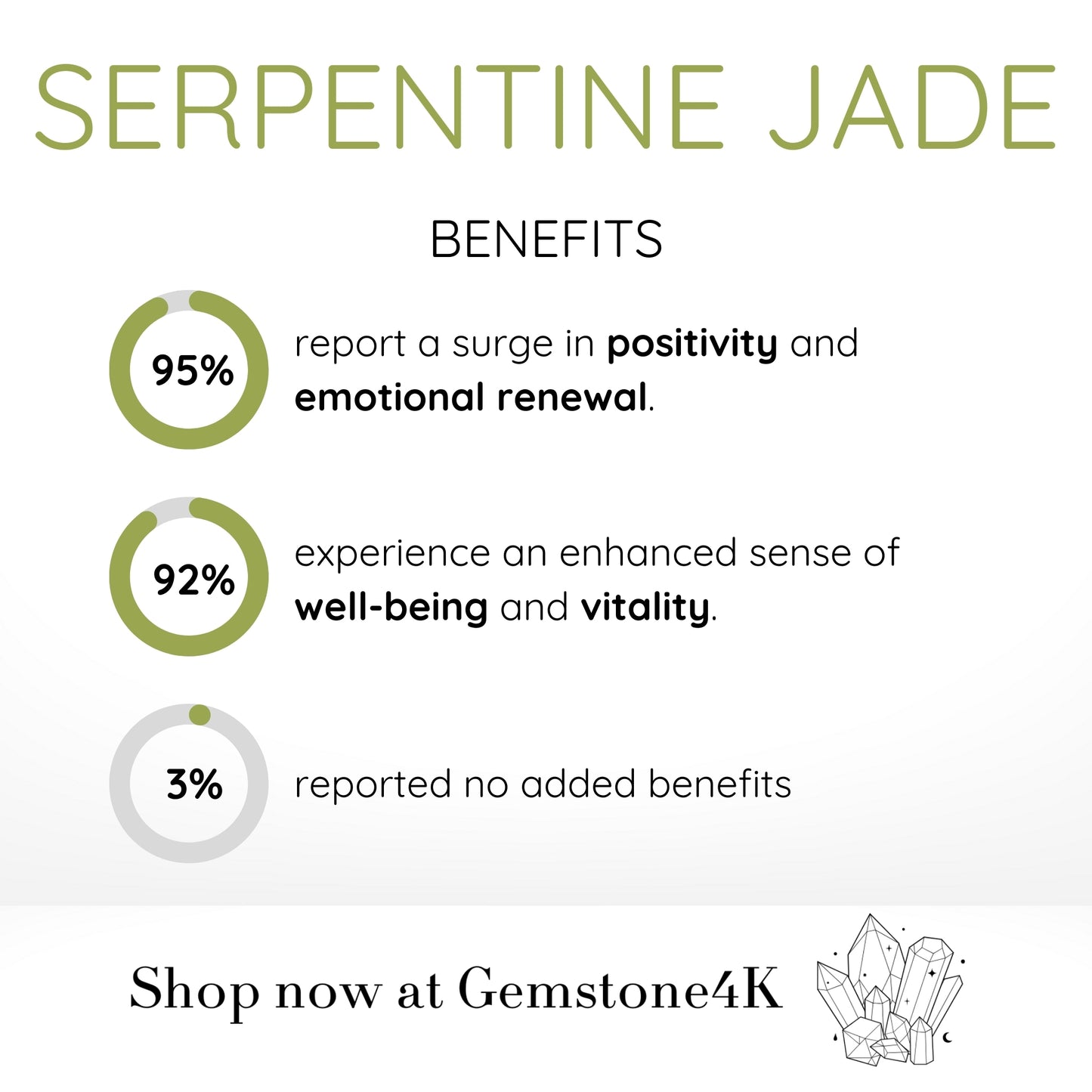 Serpentine Jade Gravel Bracelet