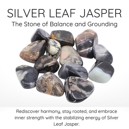 Silver Leaf Jasper Crystals