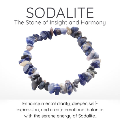 Sodalite Gravel Bracelet