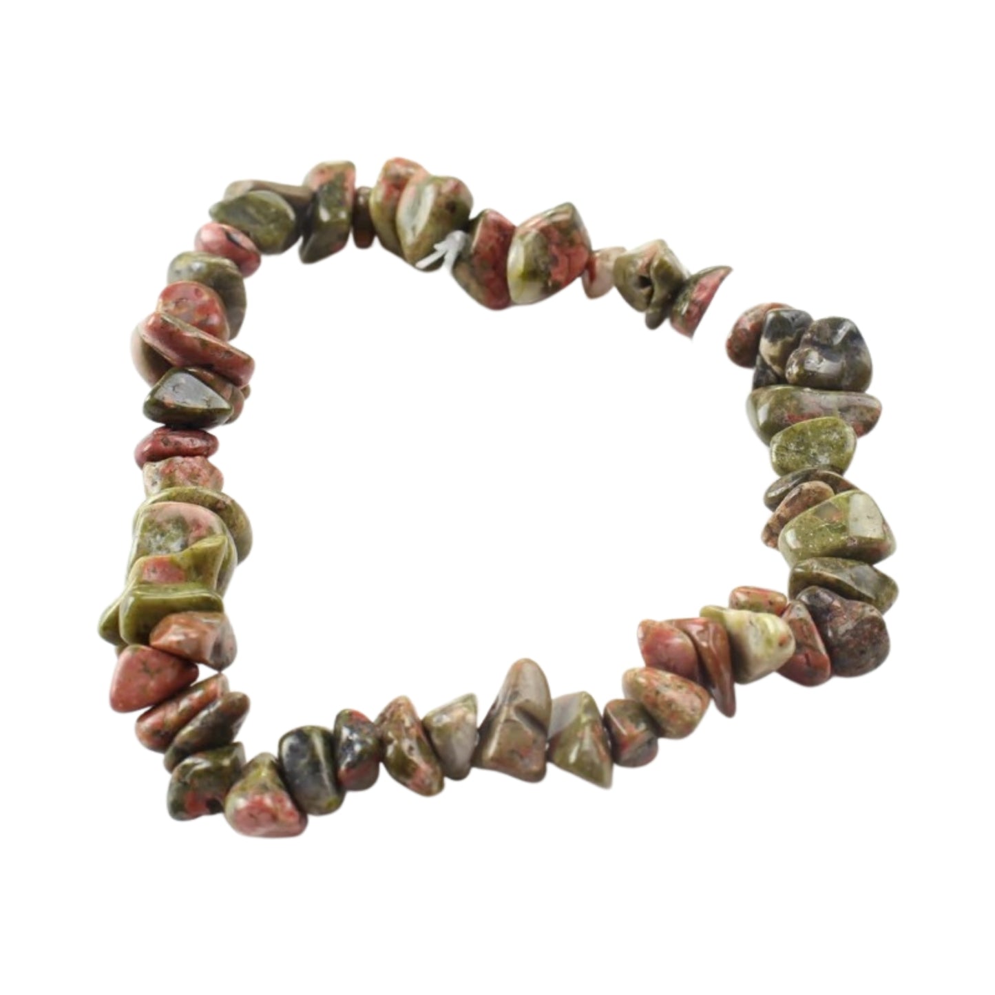 Unakite Gravel Bracelet